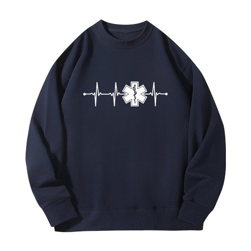 Sweat-shirt à col rond pour ho - Street Fashion Shanghai avis et prix