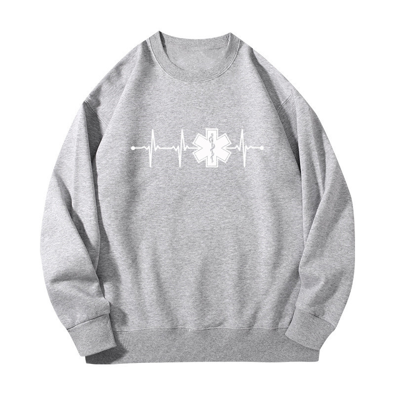 Sweat-shirt à col rond pour ho - Street Fashion Shanghai avis et prix
