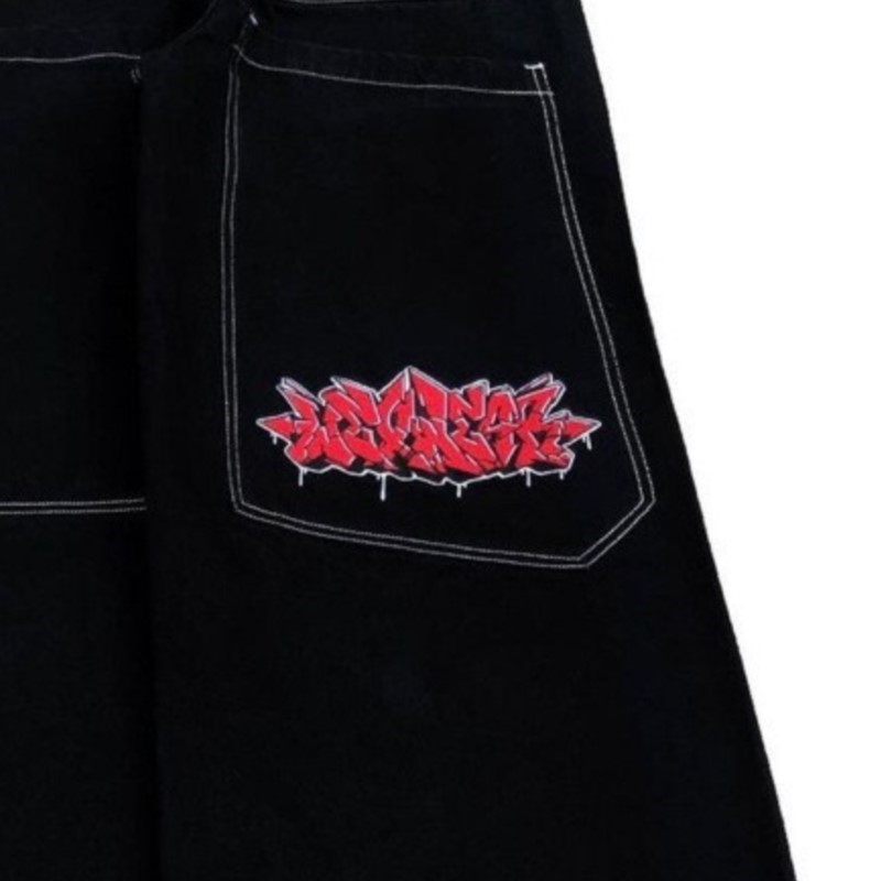 Jeans amples de style hip-hop  - Street Fashion Harajuku avis et prix
