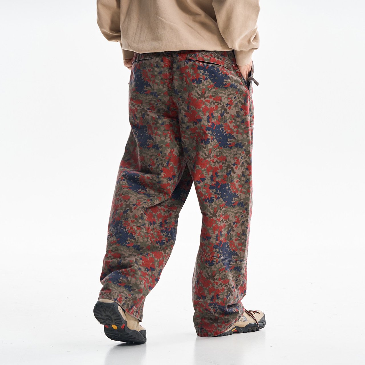 Pantalon cargo en coton imprim - Street Fashion Art avis et prix