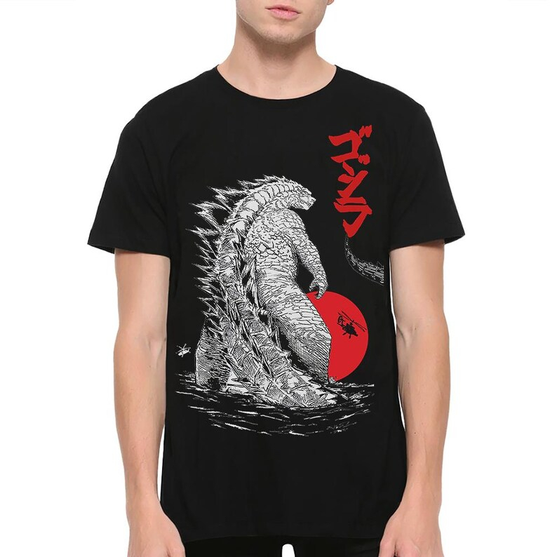 T-shirt graphique Godzilla Goj - Street Fashion Japan avis et prix