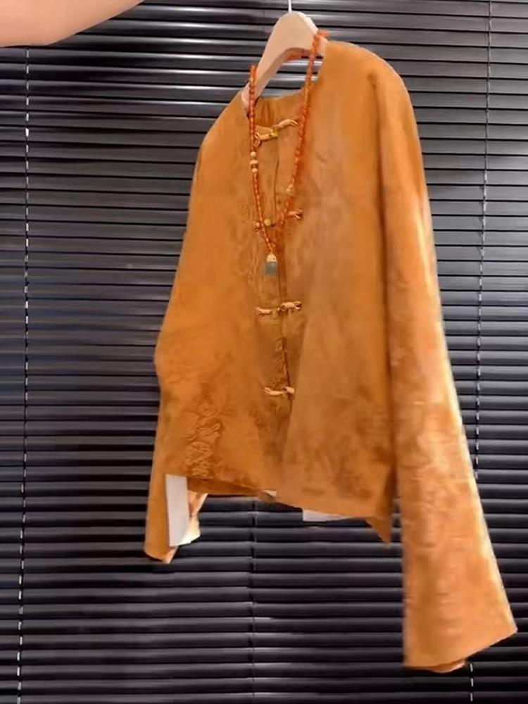 Nouveau haut Song Jin en satin - Street Fashion High End avis et prix