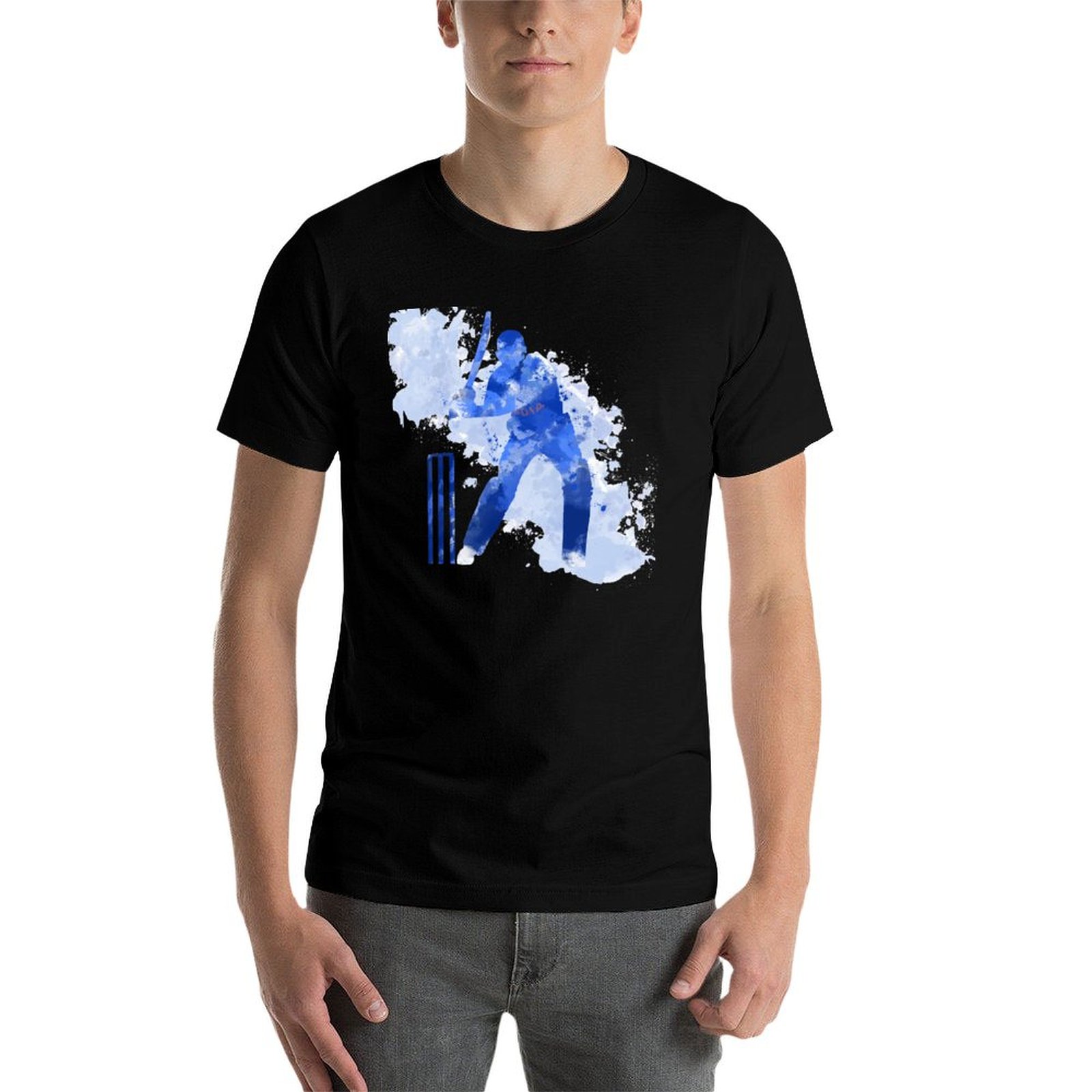 INDIA CRICKET - BATSMAN T-shir - Street Fashion India avis et prix
