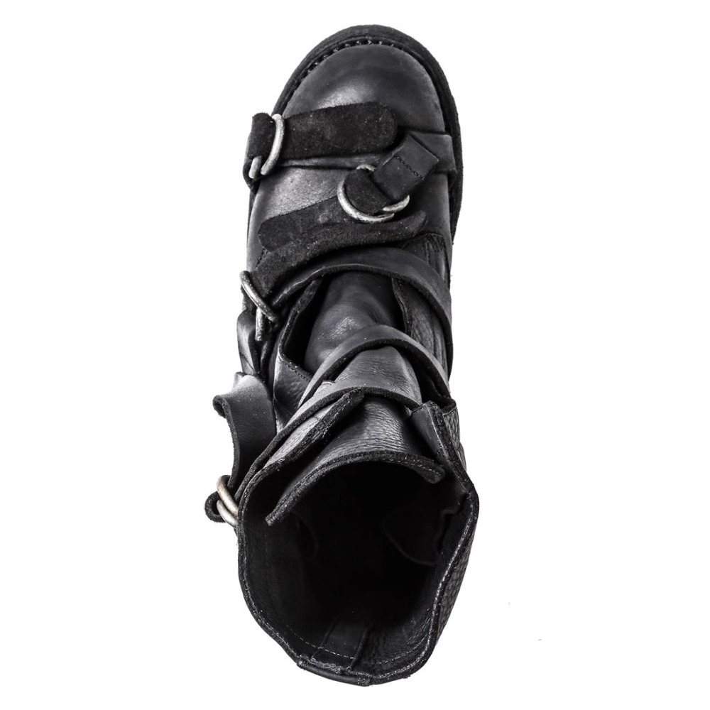 Bottes de moto en cuir pour ho - Street Fashion Punk avis et prix
